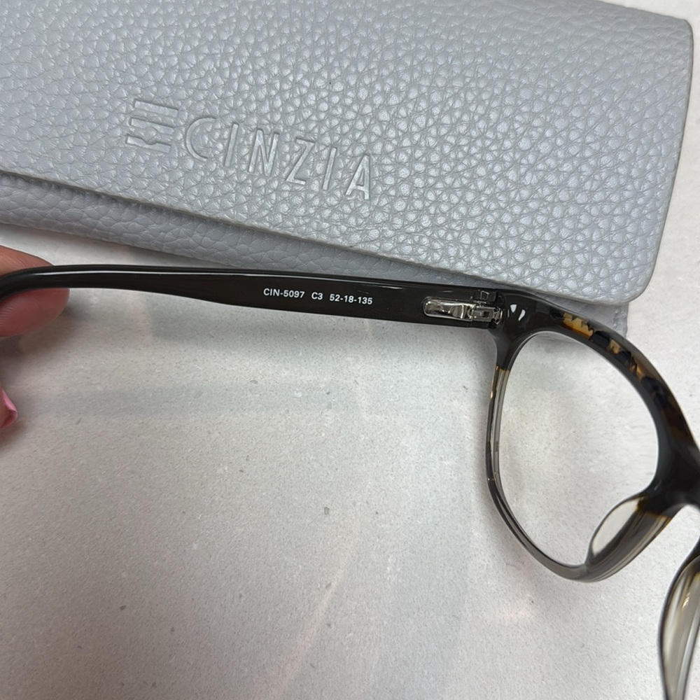 Cinzia Tortoise Eyewear Frames Glasses with Case CIN-5097 - Picture 7 of 8